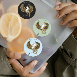 Griffin Fantasy Griffin Mythology Etiketten