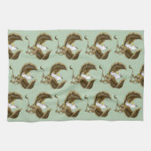 Griffin Fantasy Griffin Mythology Geschirrtuch (Horizontal)