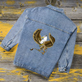 Griffin Fantasy Griffin Mythology Jeansjacke