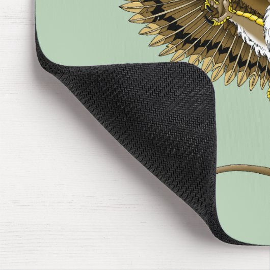 Griffin Fantasy Griffin Mythology Mousepad (Ecke)