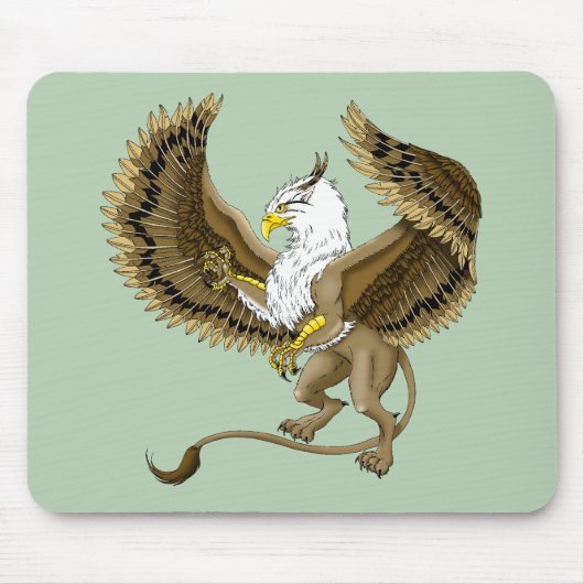 Griffin Fantasy Griffin Mythology Mousepad (Vorne)