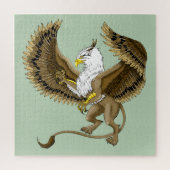 Griffin Fantasy Griffin Mythology Puzzle (Vertikal)