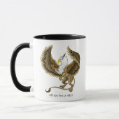 Griffin Fantasy Griffin Mythology Tasse (Links)