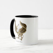 Griffin Fantasy Griffin Mythology Tasse (Vorderseite Links)
