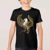 Griffin Fantasy Griffin Mythology Tri-Blend Shirt (Vorderseite)