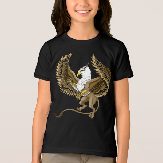 Griffin Fantasy Griffin Mythology Tri-Blend Shirt (Vorderseite)