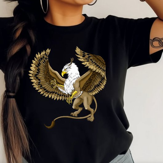 Griffin Fantasy Griffin Mythology Tri-Blend Shirt