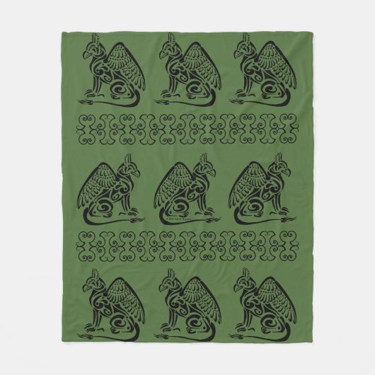 Griffin Fleecedecke (Vorderseite)