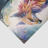 Griffin Forest Watercolor Art Seidenpapier (Ausschnitt)