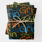 Griffin Geschenkpapier Set (Beispiel)