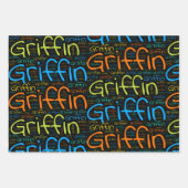 Griffin Geschenkpapier Set (Vorderseite)