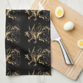 Griffin Geschirrtuch (Viertel Falte)