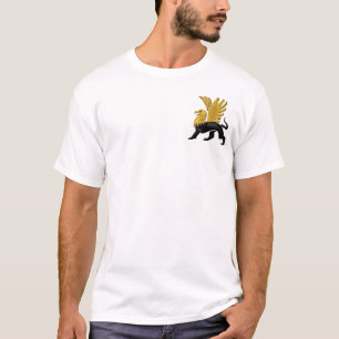 Griffin-Gold und Black T-Shirt