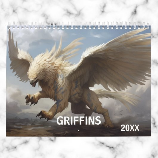 Griffin Griffin Fantasy Animal Kalender