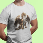 Griffin Griffin Fantasy Mythische Kreatur T-Shirt<br><div class="desc">Dieses Design wurde mit digitaler Kunst erstellt. Sie können den Stil dieses Shirts ändern, indem Sie Mehr > unter der Option Stil auswählen. Es kann personalisiert werden, indem Sie auf die Schaltfläche Anpassen klicken und die Farbe ändern, einen Namen, Initialen oder Ihre Lieblingswörter hinzufügen. Kontaktieren Sie mich unter colorflowcreations@gmail.com ,...</div>