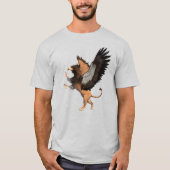 Griffin Griffin Mythische Kreatur T-Shirt (Vorderseite)