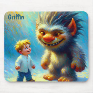 GRIFFIN ~ Halloween Monster ~ Mousepad