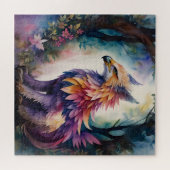 Griffin in Forest Watercolor Art Puzzle (Horizontal)