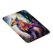 Griffin in Forest Watercolor Magnet (Rechte Seite)