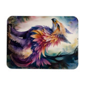 Griffin in Forest Watercolor Magnet (Horizontal)
