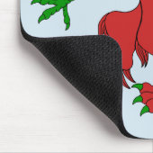 Griffin in Red und Green Mousepad (Ecke)