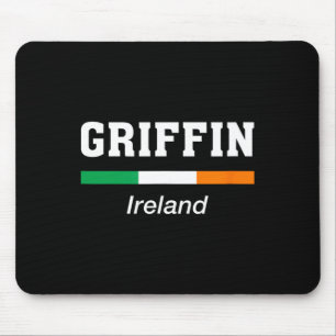 Griffin irischer Familienname St Patricks Day Irla Mousepad