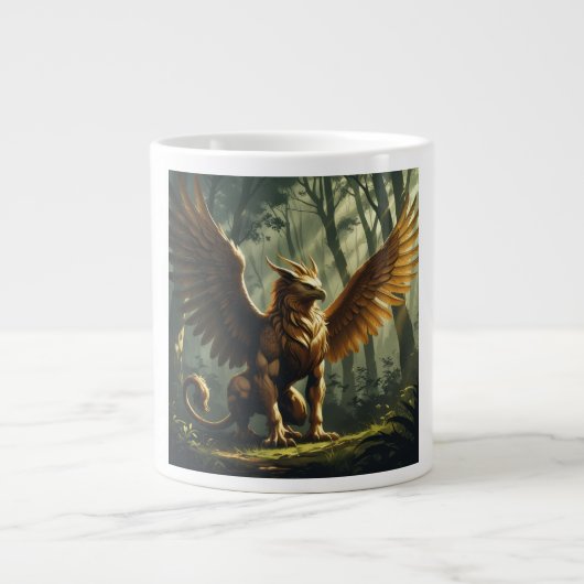 Griffin Jumbo-Tasse (Vorderseite)
