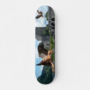 Griffin Mythological Animal Medieval Castle Skateboard