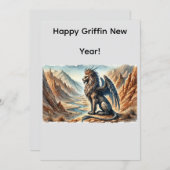 Griffin New Year! Feiertagskarte (Vorne/Hinten)