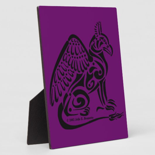 Griffin Plaque Fotoplatte (Seite)
