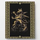 Griffin Plaque Fotoplatte (Vorderseite)