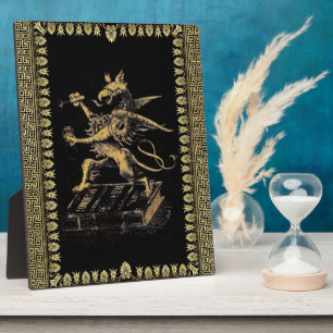 Griffin Plaque Fotoplatte