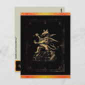 Griffin Postcard Postkarte (Vorne/Hinten)