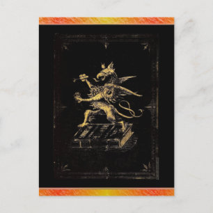 Griffin Postcard Postkarte