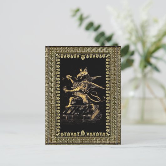 Griffin Postcard Postkarte (Stehend Vorderseite)