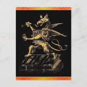 Griffin Postcard Postkarte