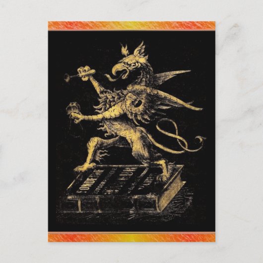 Griffin Postcard Postkarte (Vorderseite)