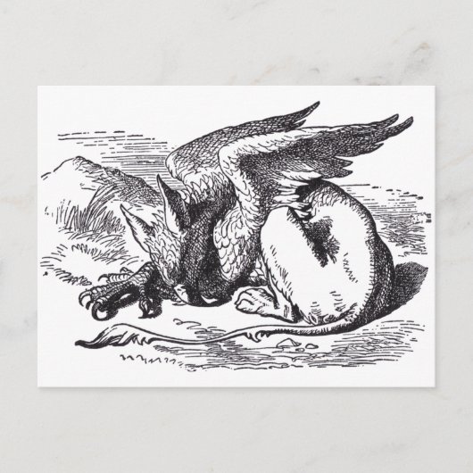Griffin Postkarte (Vorderseite)
