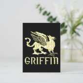 Griffin Postkarte (Stehend Vorderseite)