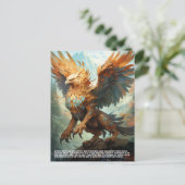 Griffin Postkarte (Stehend Vorderseite)