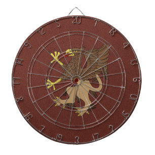 Griffin Rampant Dartscheibe