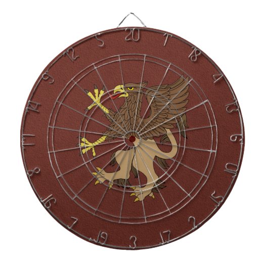 Griffin Rampant Dartscheibe (vorne)