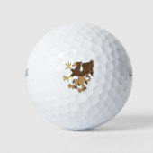 Griffin Rampant Golfball (Vorderseite)
