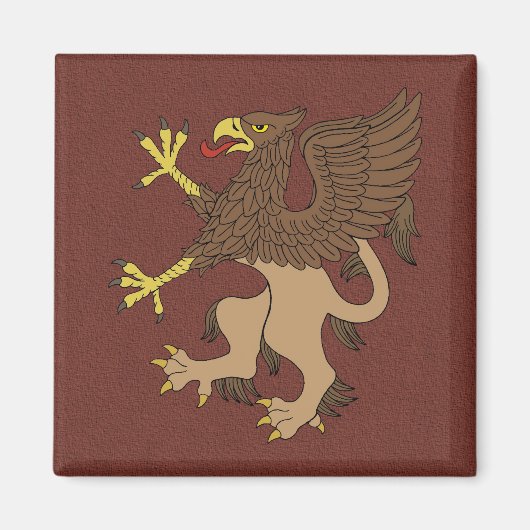 Griffin Rampant Magnet (Vorne)
