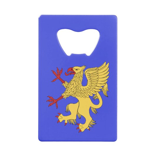 Griffin Rampant or Geldbeutel Flaschenöffner (Vorderseite)