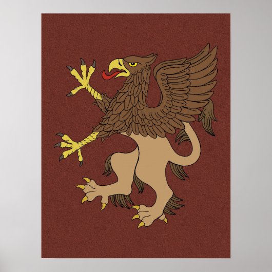 Griffin Rampant Poster (Vorne)