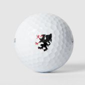 Griffin Rampant Sable Golfball (Vorderseite)