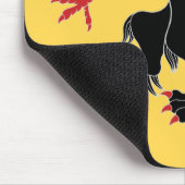 Griffin Rampant Sable Mousepad (Ecke)