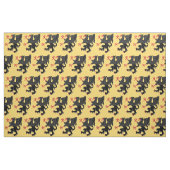 Griffin Rampant Sable Stoff (Fat Quarter (45,7 x 55,9 cm))