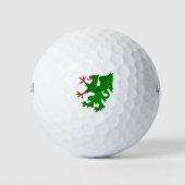 Griffin Rampant Vert Golfball (Vorderseite)